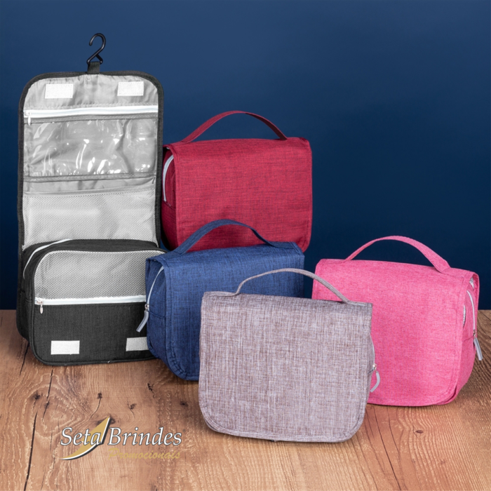 necessaire nylon multiuso diversos