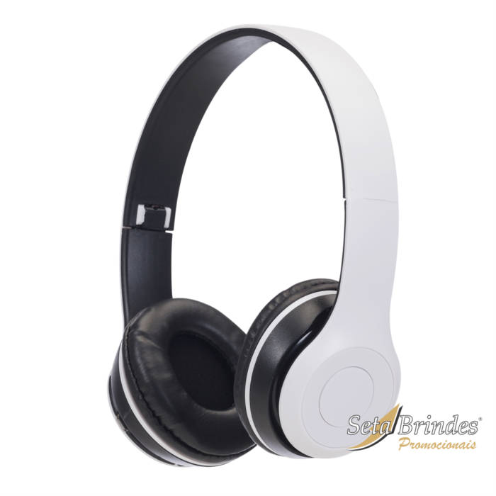 fone de ouvidos bluetooth branco