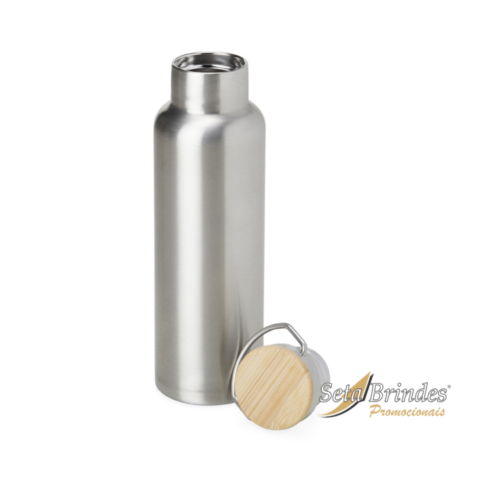 garra térmica inox 600ml aberta