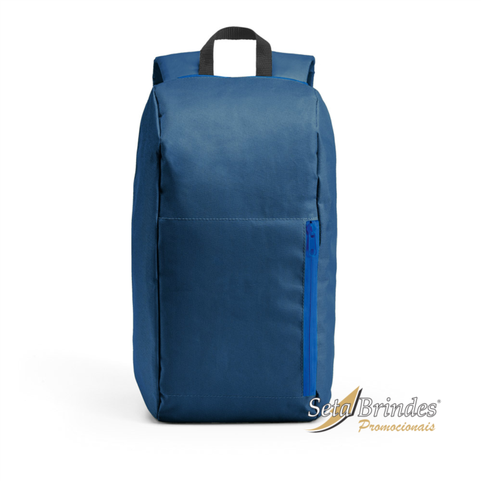 mochila em nylon 600D azul