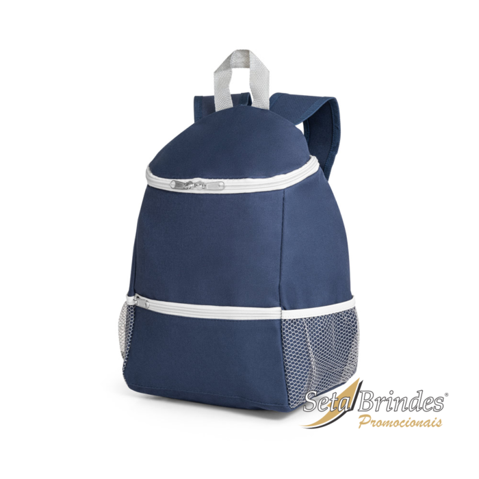 mochila térmica azul