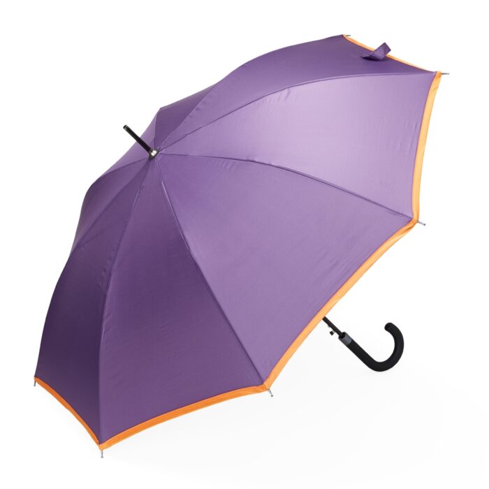 guarda-chuva roxo