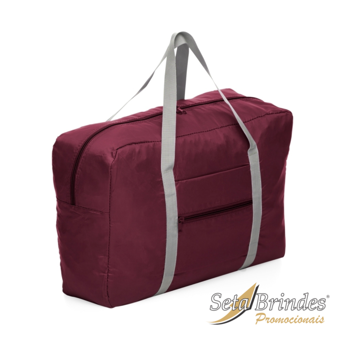 bolsa de viagem dobravel vermelho