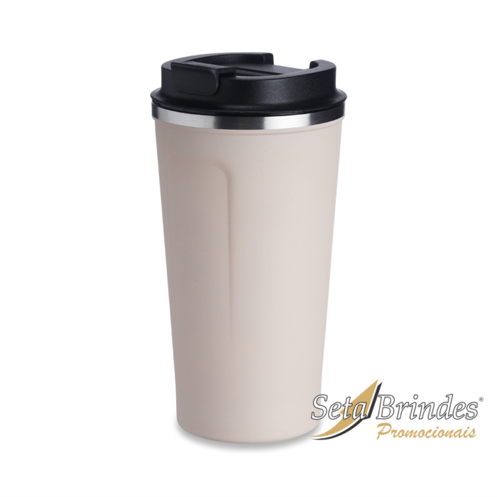 copo termico 500ml creme